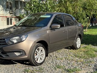 2019 Lada (ВАЗ) Granta I Рестайлинг, коричневый, 740000 рублей, вид 2