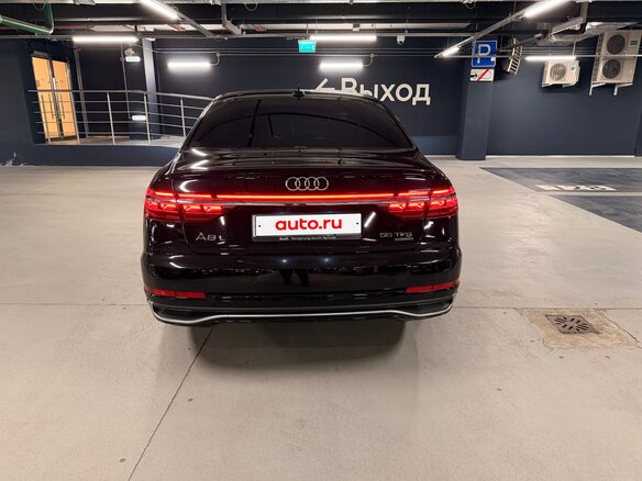 2022 Audi A8 Long 55 TFSI IV (D5) Рестайлинг, чёрный, 9150000 рублей - вид 5