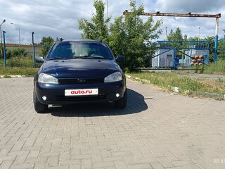 2008 Lada (ВАЗ) Kalina I, синий, 220000 рублей, вид 1