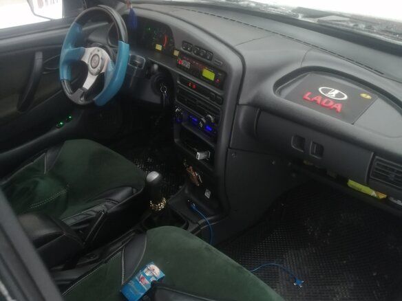 2006 Lada (ВАЗ) 2114, зелёный, 260000 рублей - вид 8