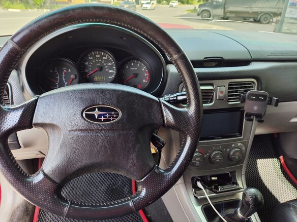 2003 Subaru Forester II, красный, 670000 рублей - вид 9
