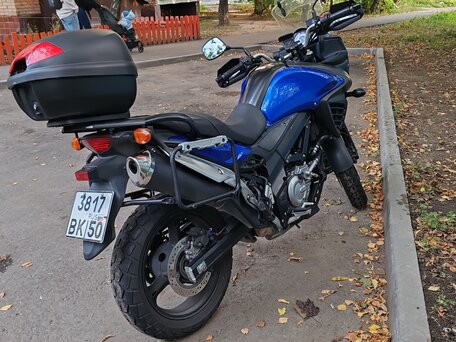 2013 Suzuki V-Strom DL 650, синий, 549000 рублей, вид 5