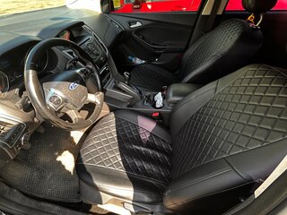 2013 Ford Focus III, чёрный, 550000 рублей, вид 4