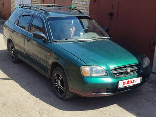 1998 Suzuki Baleno I, зелёный, 640000 рублей, вид 1