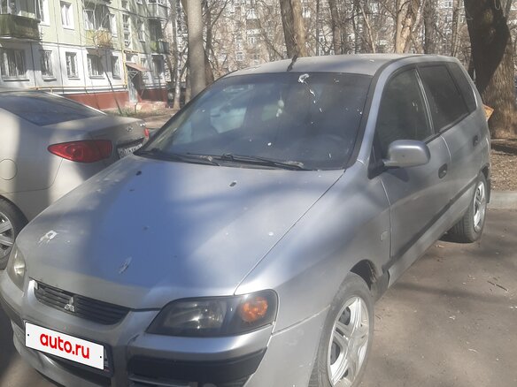 2003 Mitsubishi Space Star I Рестайлинг, серебристый, 190000 рублей
