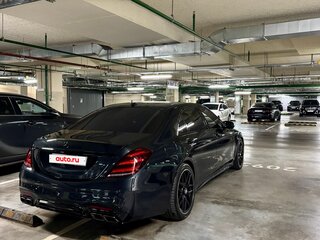 2017 Mercedes-Benz S-Класс 560 Long VI (W222, C217) Рестайлинг, чёрный, 6500000 рублей, вид 2