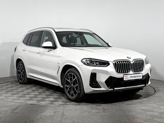 2021 BMW X3 25i xDrive III (G01) Рестайлинг, белый, 5445000 рублей, вид 3