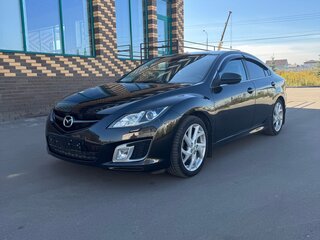 2008 Mazda 6 II (GH), чёрный, 950000 рублей, вид 1