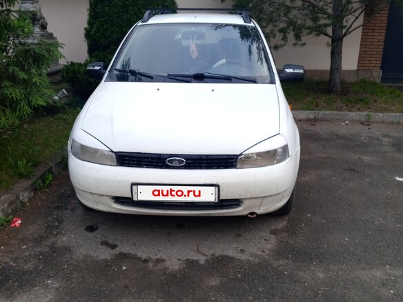 2012 Lada (ВАЗ) Kalina I, белый, 200000 рублей