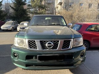 2004 Nissan Patrol V (Y61) Рестайлинг, зелёный, 3200000 рублей, вид 1
