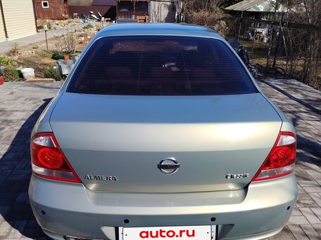 2009 Nissan Almera Classic I, серый, 385000 рублей, вид 5
