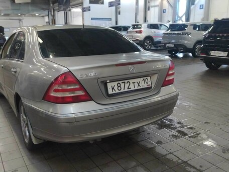 2006 Mercedes-Benz C-Класс 200 II (W203) Рестайлинг, серый, 560000 рублей, вид 4