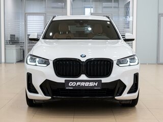 2021 BMW X3 20d xDrive III (G01) Рестайлинг, белый, 6800000 рублей, вид 3