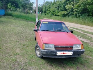 1997 Lada (ВАЗ) 21099, красный, 95000 рублей, вид 2