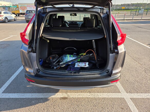 2018 Honda CR-V V, серый, 2950000 рублей - вид 30