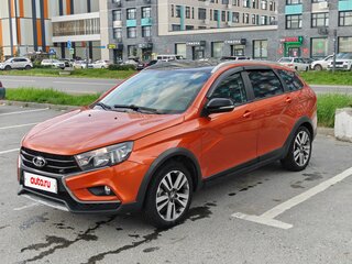 2021 Lada (ВАЗ) Vesta SW Cross I, оранжевый, 1340000 рублей, вид 1