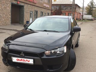 2008 Mitsubishi Lancer X, чёрный, 750000 рублей, вид 2