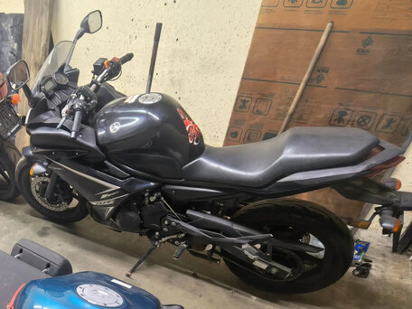 2012 Yamaha XJ6 (FZ6R), чёрный, 430000 рублей, вид 2