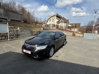 2014 Toyota Camry US Market VII (XV50) Рестайлинг, чёрный, 2250000 рублей, вид 3