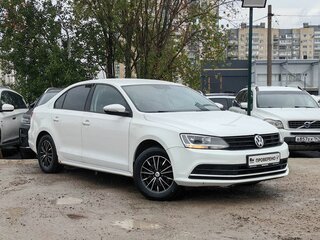 2015 Volkswagen Jetta VI Рестайлинг, белый, 819000 рублей, вид 3