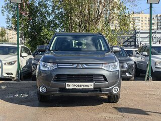 2013 Mitsubishi Outlander III, серый, 1249000 рублей, вид 2