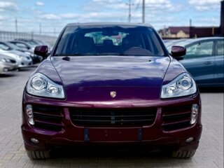 2007 Porsche Cayenne S I Рестайлинг (957), пурпурный, 1100000 рублей, вид 1