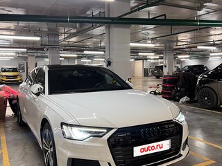 2019 Audi A6 45 TDI V (C8), белый, 4650000 рублей, вид 1
