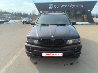 2002 BMW X5 3.0i I (E53), чёрный, 1100000 рублей, вид 1