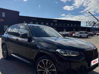 2024 BMW X3 30i xDrive III (G01) Рестайлинг, чёрный, 5200000 рублей, вид 2