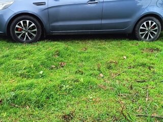 2013 Kia Rio 5-speed III, голубой, 850000 рублей, вид 5