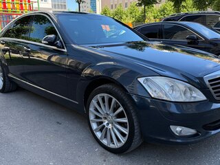 2007 Mercedes-Benz S-Класс 350 V (W221), синий, 1180000 рублей, вид 1