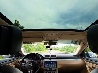 2012 Volkswagen Passat CC I Рестайлинг, коричневый, 1195000 рублей, вид 2