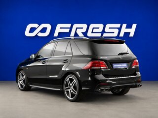 2016 Mercedes-Benz GLE AMG 43 AMG I (W166), чёрный, 3598055 рублей, вид 2