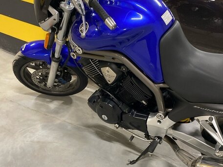 2002 Yamaha BT1100 Bulldog, синий, 520000 рублей, вид 3