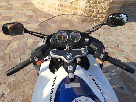 2002 BMW R 1100 S, белый, 820000 рублей, вид 4