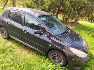 2007 Peugeot 307 I Рестайлинг, чёрный, 270000 рублей, вид 5