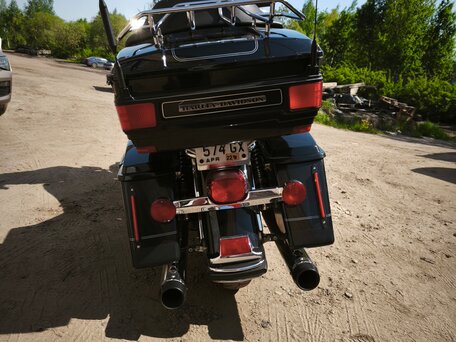 2008 Harley-Davidson Electra Glide, чёрный, 880000 рублей, вид 4