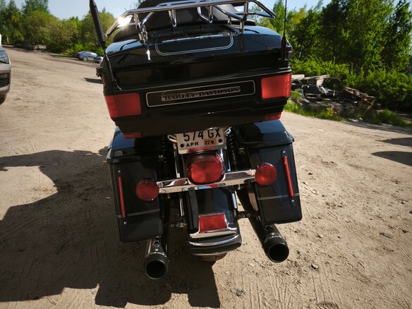 2008 Harley-Davidson Electra Glide, чёрный, 880000 рублей - вид 3