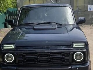 2014 Lada (ВАЗ) 2121 (4x4) I Рестайлинг, зелёный, 450000 рублей, вид 1