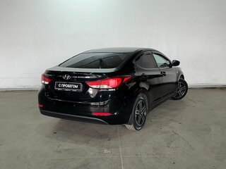2014 Hyundai Elantra V (MD) Рестайлинг, чёрный, 958000 рублей, вид 4