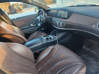 2017 Mercedes-Benz S-Класс 560 Long VI (W222, C217) Рестайлинг, чёрный, 6200000 рублей, вид 5