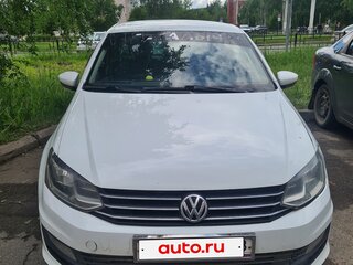2018 Volkswagen Polo V Рестайлинг, белый, 880000 рублей, вид 1
