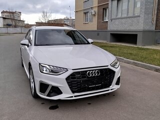 2020 Audi A4 40 TDI V (B9) Рестайлинг, белый, 2950000 рублей, вид 3