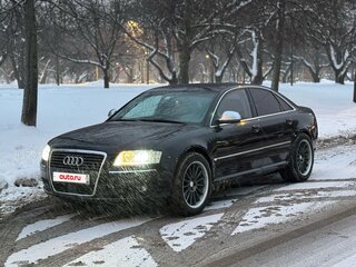 2005 Audi A8 II (D3) Рестайлинг, чёрный, 1350000 рублей, вид 1