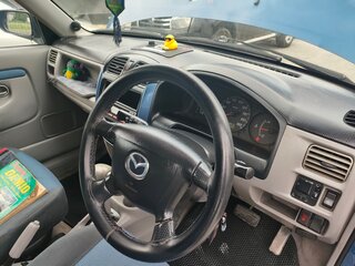 2001 Mazda Demio I (DW), синий, 230000 рублей, вид 3