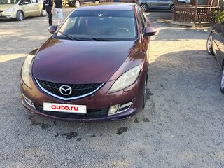 2008 Mazda 6 II (GH), пурпурный, 650000 рублей, вид 1