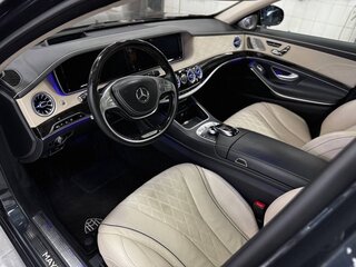 2016 Mercedes-Benz S-Класс 500 Long 9G-TRONIC VI (W222, C217), чёрный, 5000000 рублей, вид 4