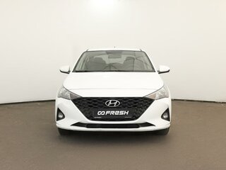 2021 Hyundai Solaris II Рестайлинг, белый, 1366000 рублей, вид 1