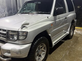 1998 Mitsubishi Pajero II Рестайлинг, серебристый, 1180000 рублей, вид 2