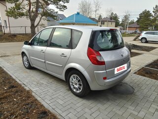 2009 Renault Scenic II Рестайлинг, серебристый, 490000 рублей, вид 2